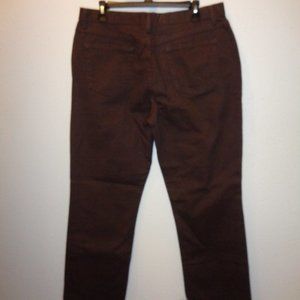 Chic Women's Brown Jeans Size 14 Average NWT Bootcut